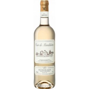 Wino Cour de Mandelotte Bordeaux Blanc AOP