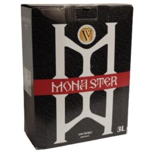 Wino Monaster Rosu Demisec BIB 3L